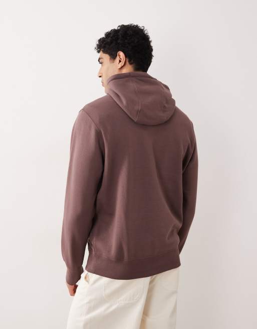 Nike Club hoodie in brown, 5 of 5