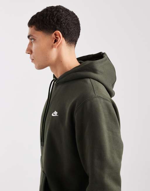 HAY gymhook ジムフック　ダークグリーン dark green L Nike Club hoodie in dark green | ASOS