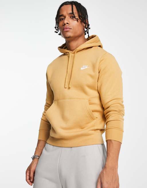 Nike store gold hoodie