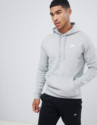 Nike Club Hoodie In Gray | ASOS