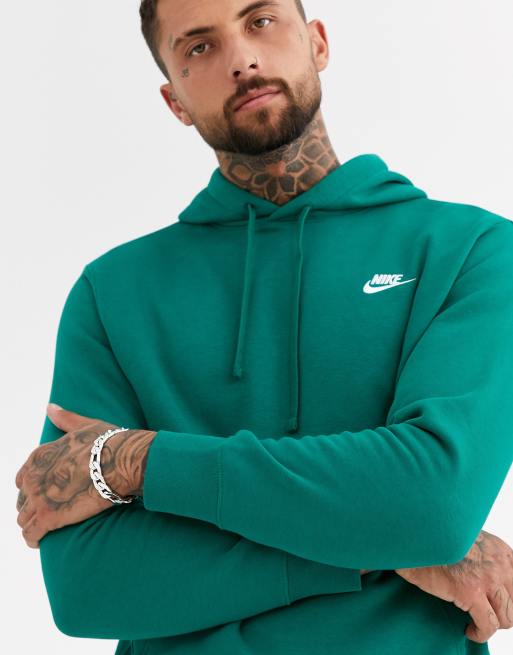 Nike club hoodie online vert