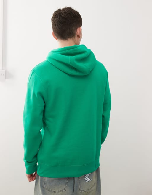 Nike Club hoodie in green, 4 of 4