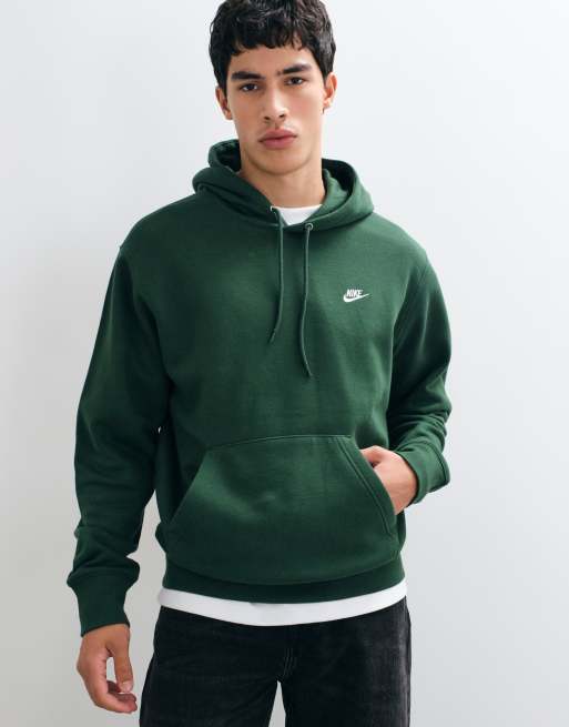 Nike Club hoodie in green, 3 of 8
