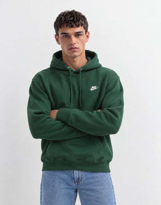 Nike Club hoodie in green, 7 of 8