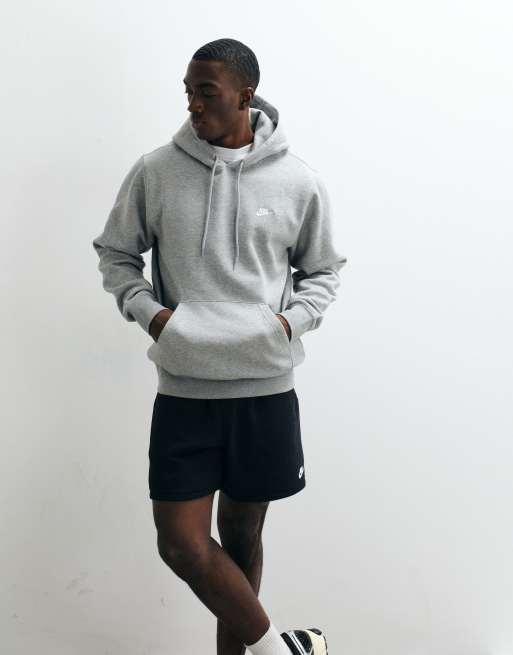 Nike Club hoodie in grey , 5 of 5