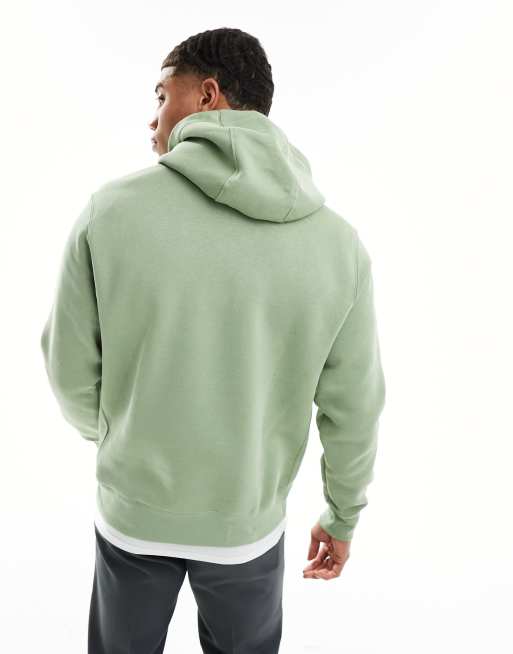 Nike Club hoodie in khaki ASOS