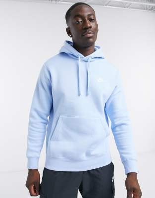 Nike Club - Hoodie in lichtblauw | ASOS