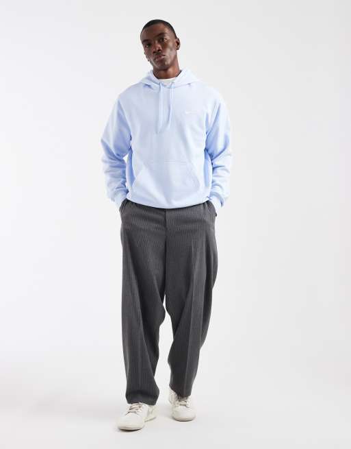 Nike Club hoodie in light blue , 2 of 5