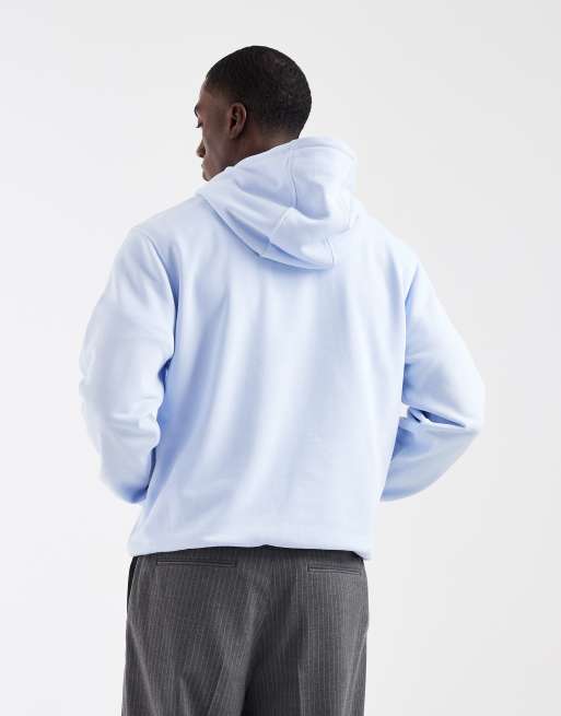 Nike Club hoodie in light blue , 4 of 5