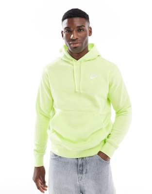 Club hoodie in light green