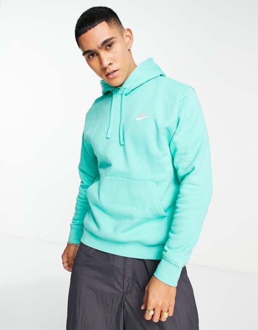 Nike Club hoodie in light menta