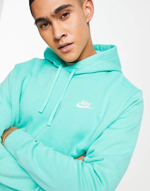 Nike Club hoodie in light menta