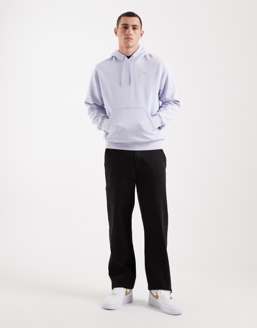 Nike Club hoodie in lilac wash, 2 of 5