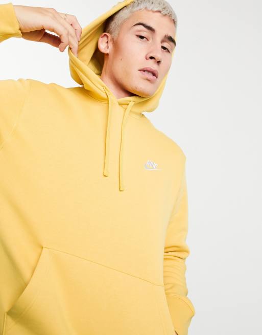 Mustard nike hoodie sale