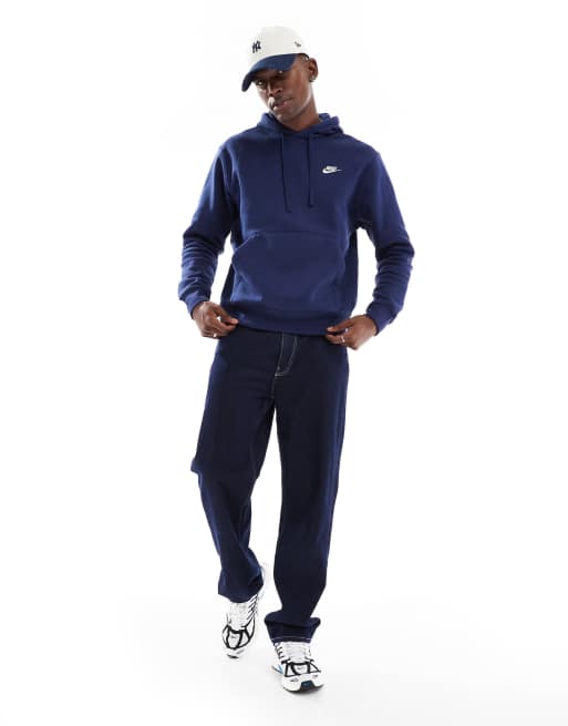 Sweat a capuche nike bleu marine new arrivals