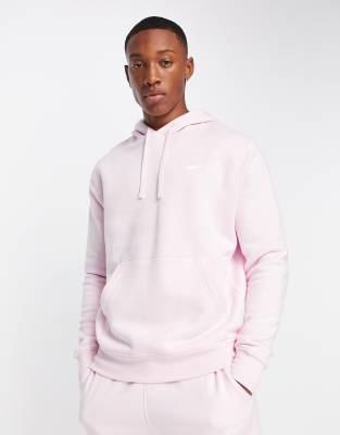 nike pink club hoodie