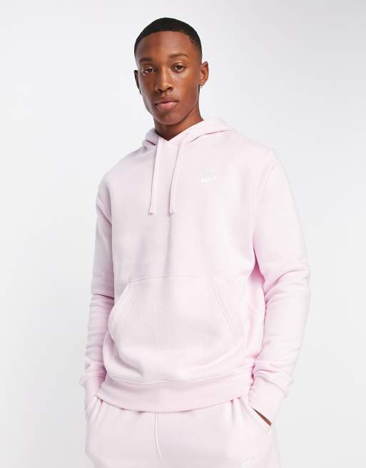 Pink cheap hoodie nike