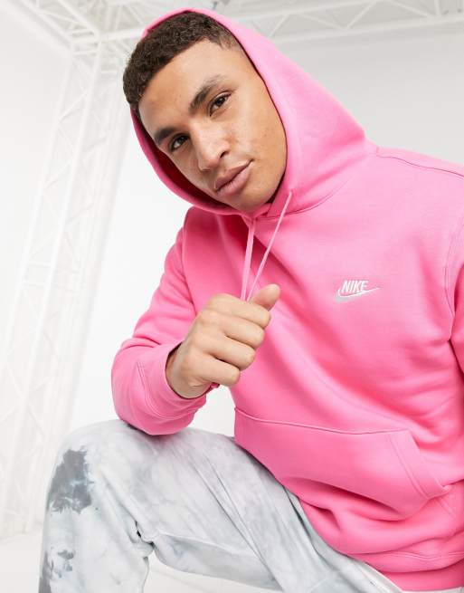 Nike foundation overhead hoodie pink new arrivals