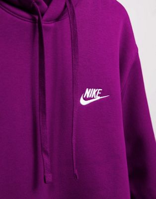 Nike Club hoodie in purple | ASOS