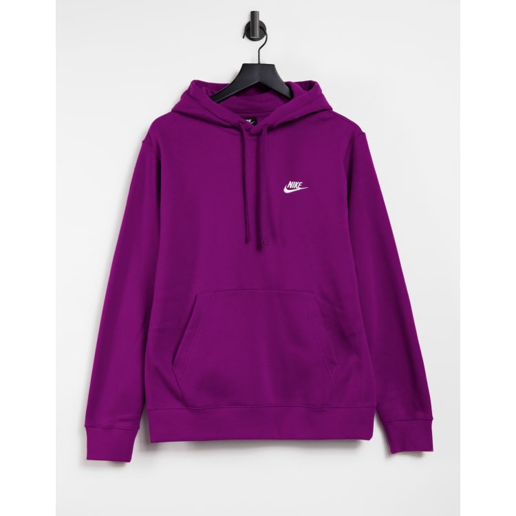 Nike Club hoodie in purple ASOS