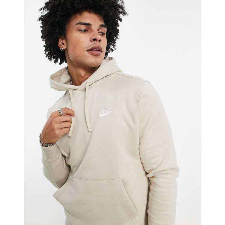 Beige shop hoodie nike