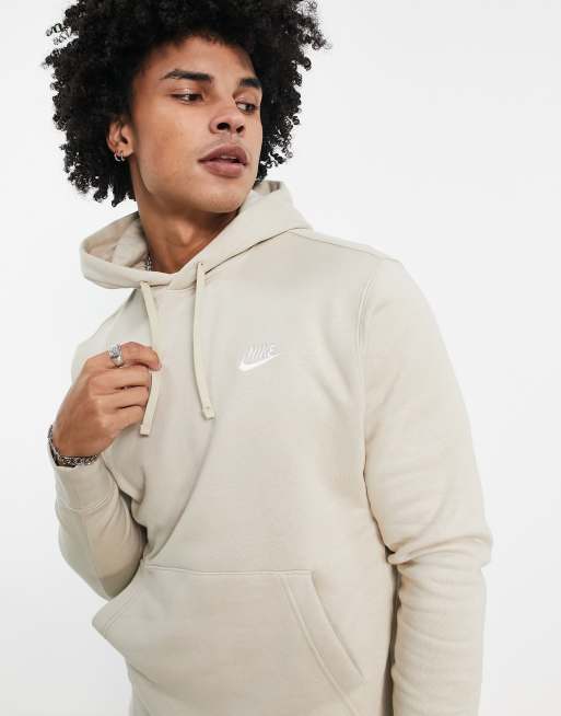 Nike Club hoodie in rattan beige | ASOS