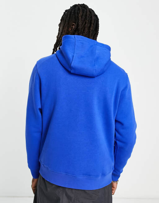 Nike Club hoodie in royal blue | ASOS