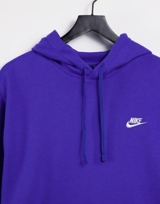 som gezond verstand langs Nike Club hoodie in royal blue | ASOS