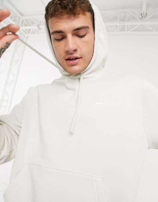 Nike Club hoodie in stone