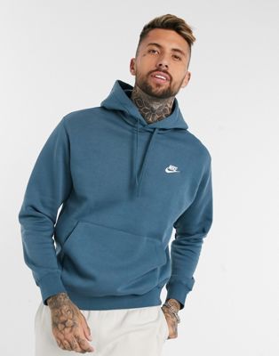 Nike Club hoodie in teal | ASOS