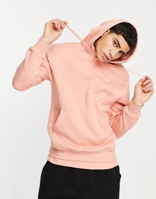 Nike Club hoodie in washed pink