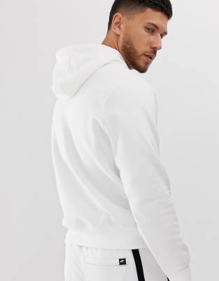 all white nike hoodie