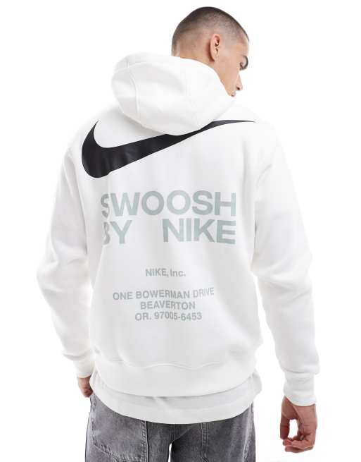 Nike Club hoodie in white