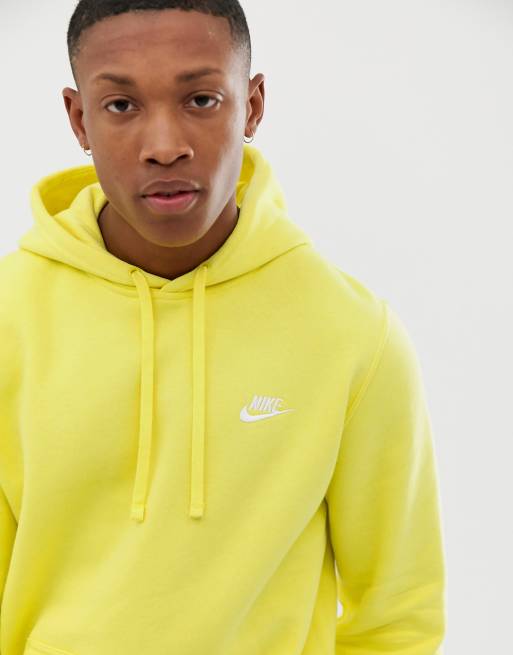 Nike Club Hoodie In Yellow