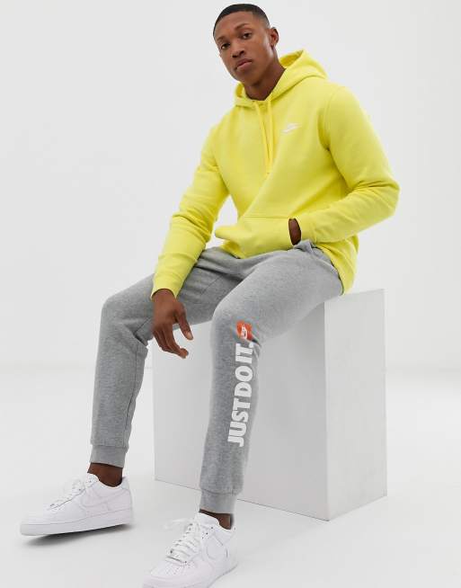 Nike Club Hoodie In Yellow