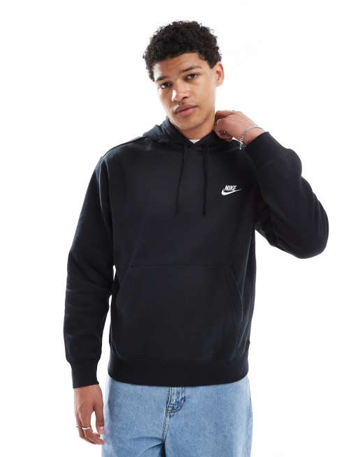 Nike - Club - Hoodie in zwart