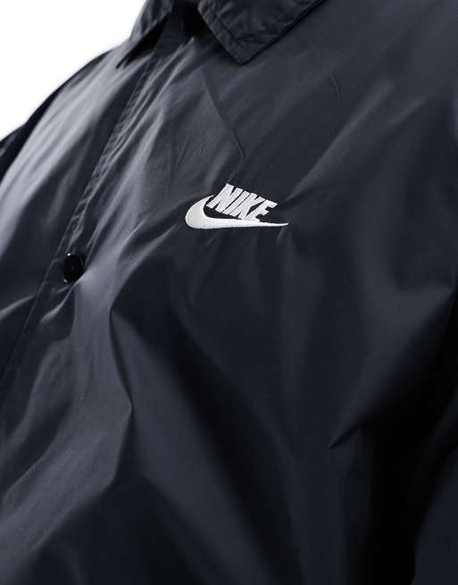 Nike Club jacket in navy, 4 of 4
