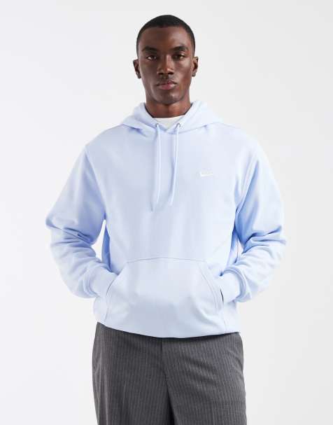 Nike Club – Jasnoniebieska bluza z kapturem - view 1