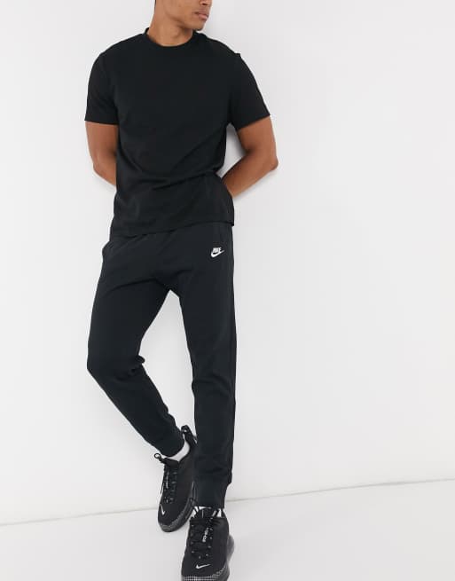 Nike mens cuffed on sale joggers