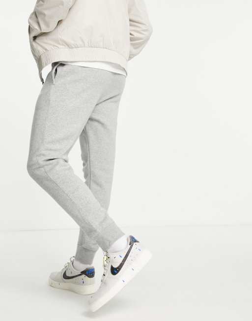 Nike Club - Joggers con fondo elasticizzato grigi, 2 di 4