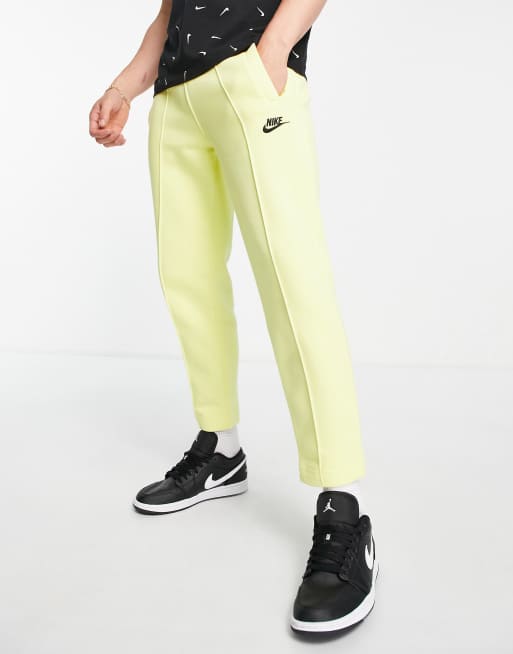 Yellow nike track on sale pants