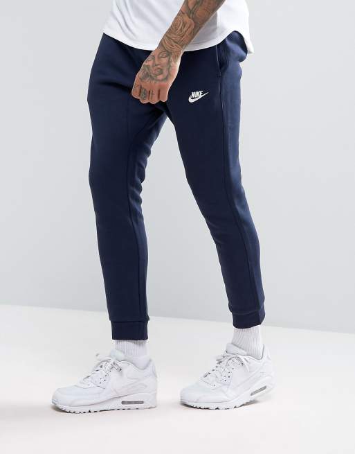 nike air navy joggers