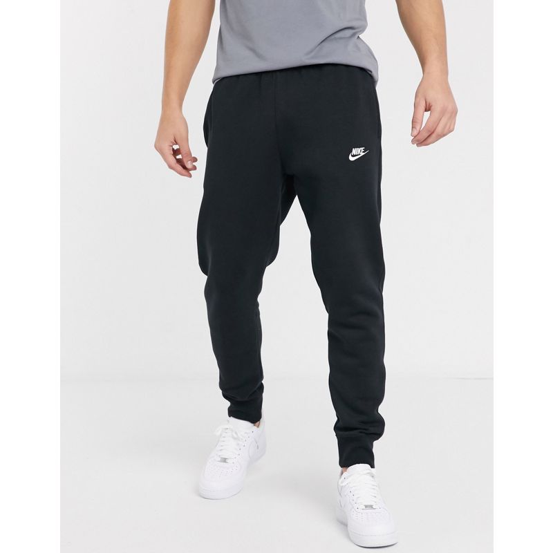 Pantaloni e leggings Uomo Nike Club - Joggers neri con fondo elasticizzato