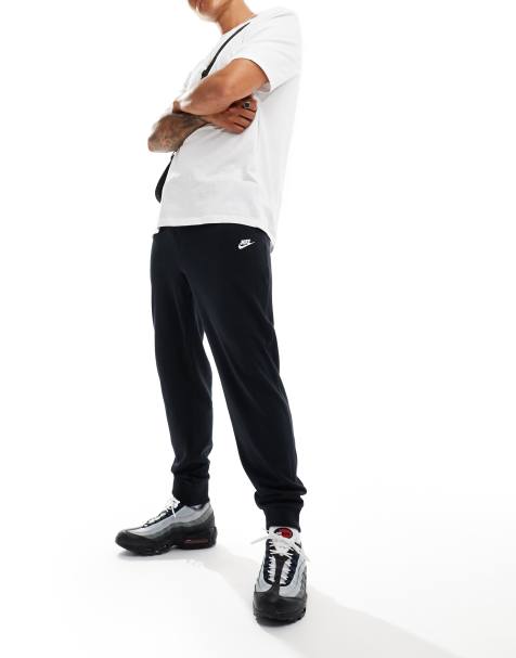 Nike - Club - Joggers neri in maglia - view 1