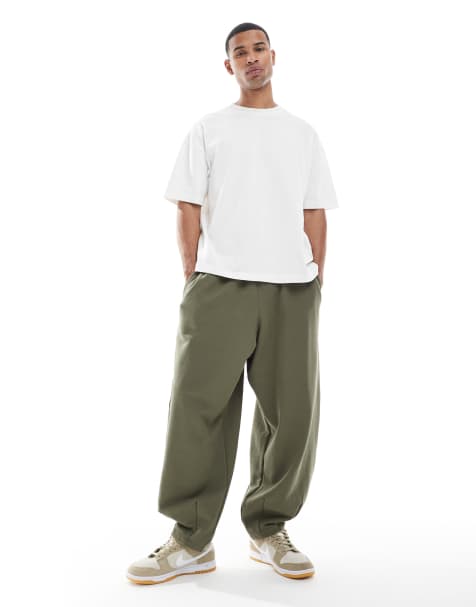 Nike Club - Joggers oversize kaki - view 1