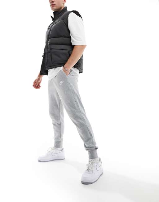 Nike Club - Joggers slim grigi con polsino sul fondo, 5 di 5