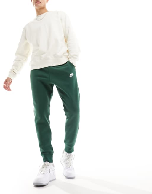Nike - Club - Joggingbroek met boorden in donkergroen, 3 van 4
