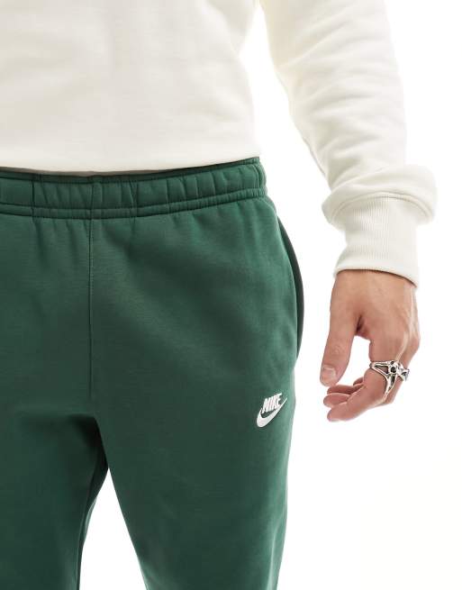 Nike - Club - Joggingbroek met boorden in donkergroen, 4 van 4
