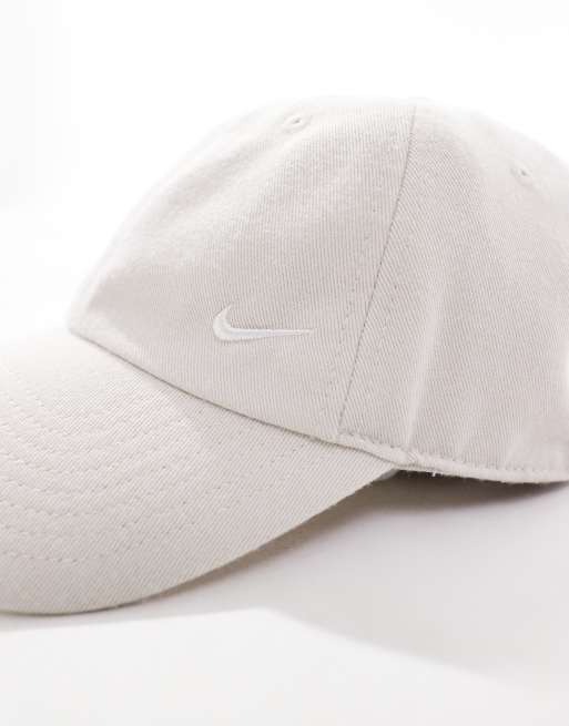 Nike – Club – Kappe in Weiß mit Swoosh-Logo, 4 von 4