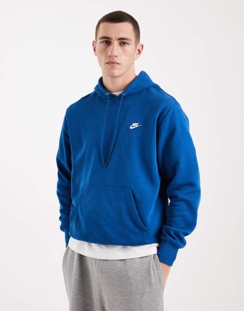 Nike Club – Kapuzenpullover in Blau - view 1